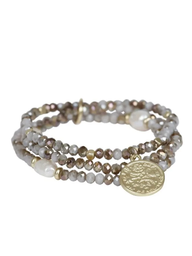 Armband Alba beige