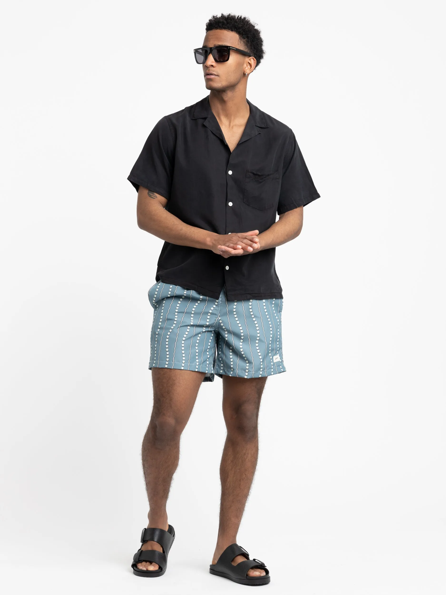 Ash Tidal Current Swim Trunks