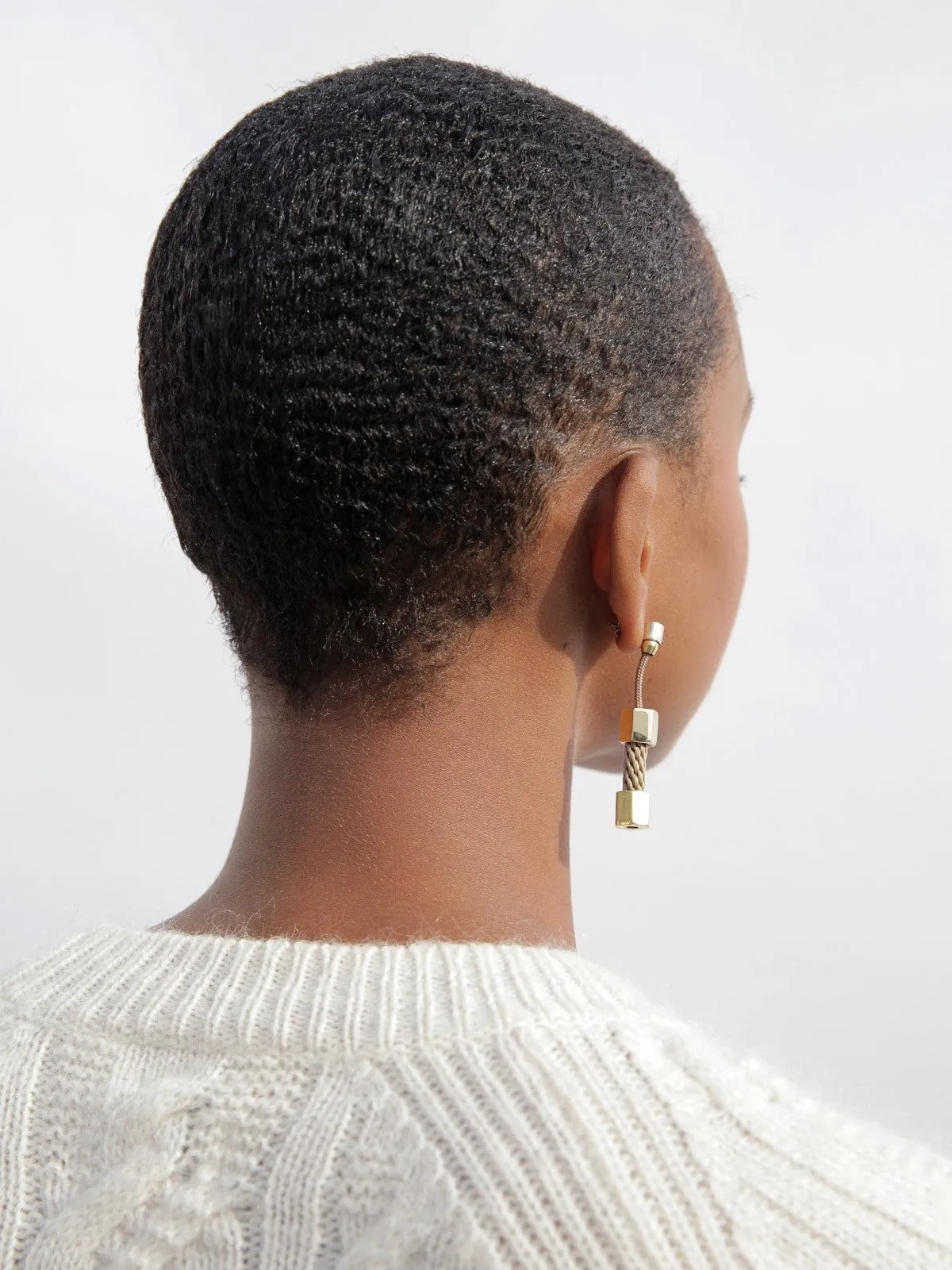 Beige Aisa Earrings