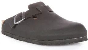 Birkenstock Boston BFBCIn Black | Regular Fit