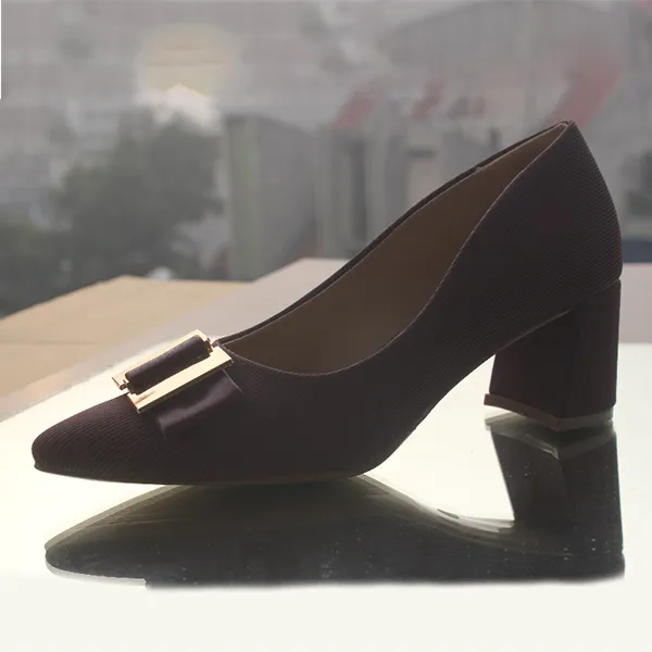 Block heel Stylish pumps for women