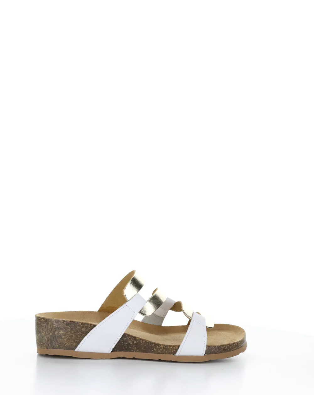 Bos & Co Luzzi Sandal | Zebra   Platinum