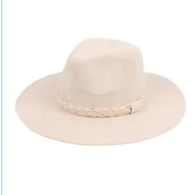 Braided Brim ( beige )