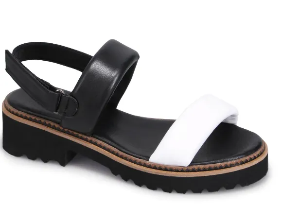 Buenos Amari Sandals | White