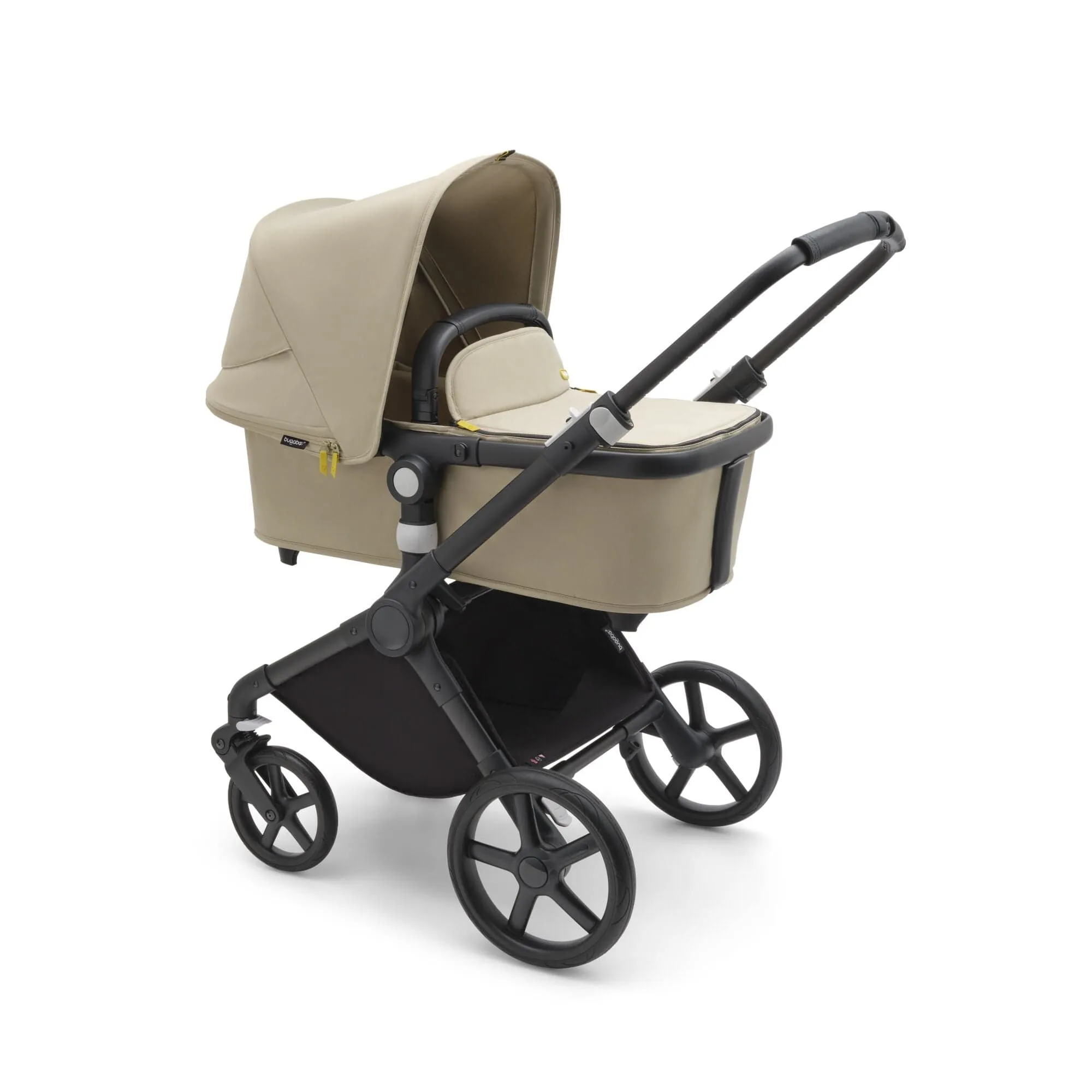 Bugaboo Fox Cub Essential Bundle - Black/Desert Beige/Desert Beige