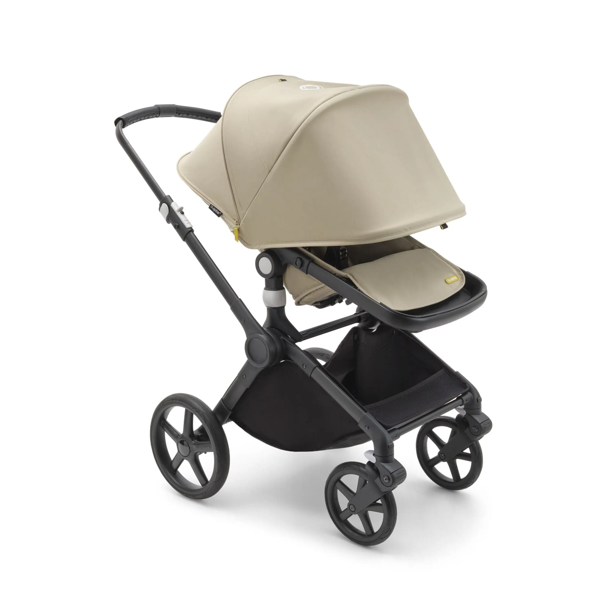 Bugaboo Fox Cub Essential Bundle - Black/Desert Beige/Desert Beige