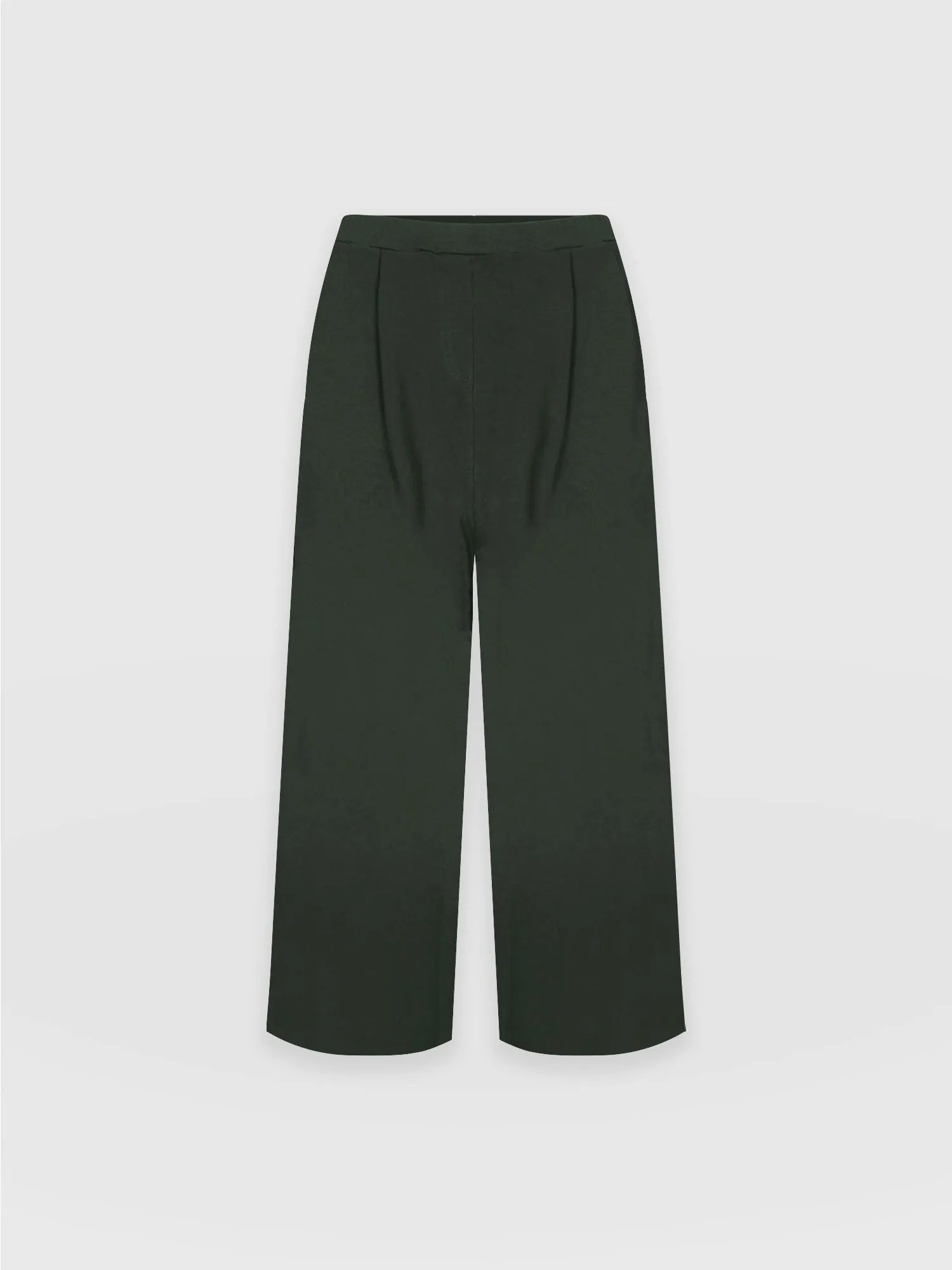 City Culotte - Khaki Pleats