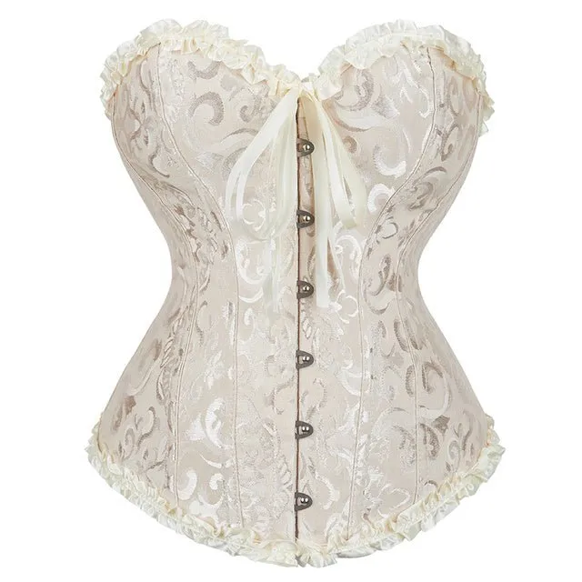 Corset Queen Floryland (Beige)