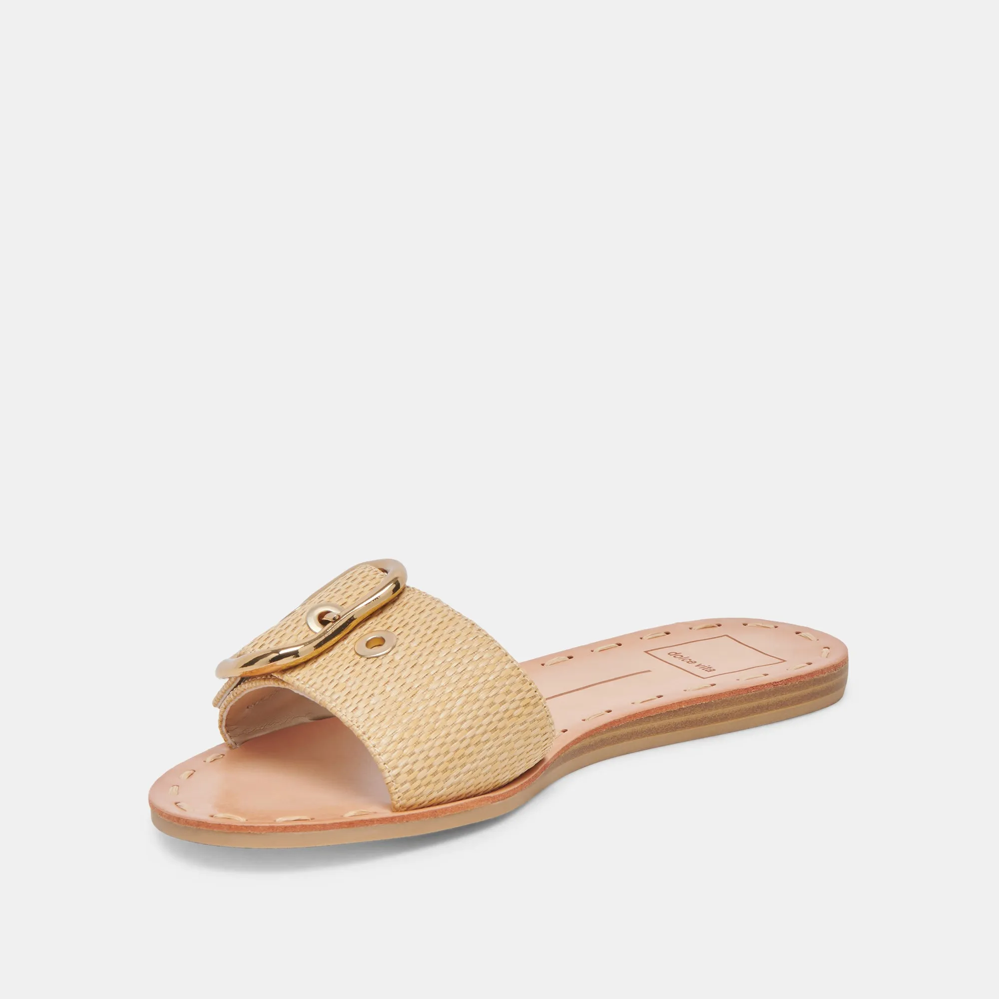 DANNA SANDALS NATURAL RAFFIA