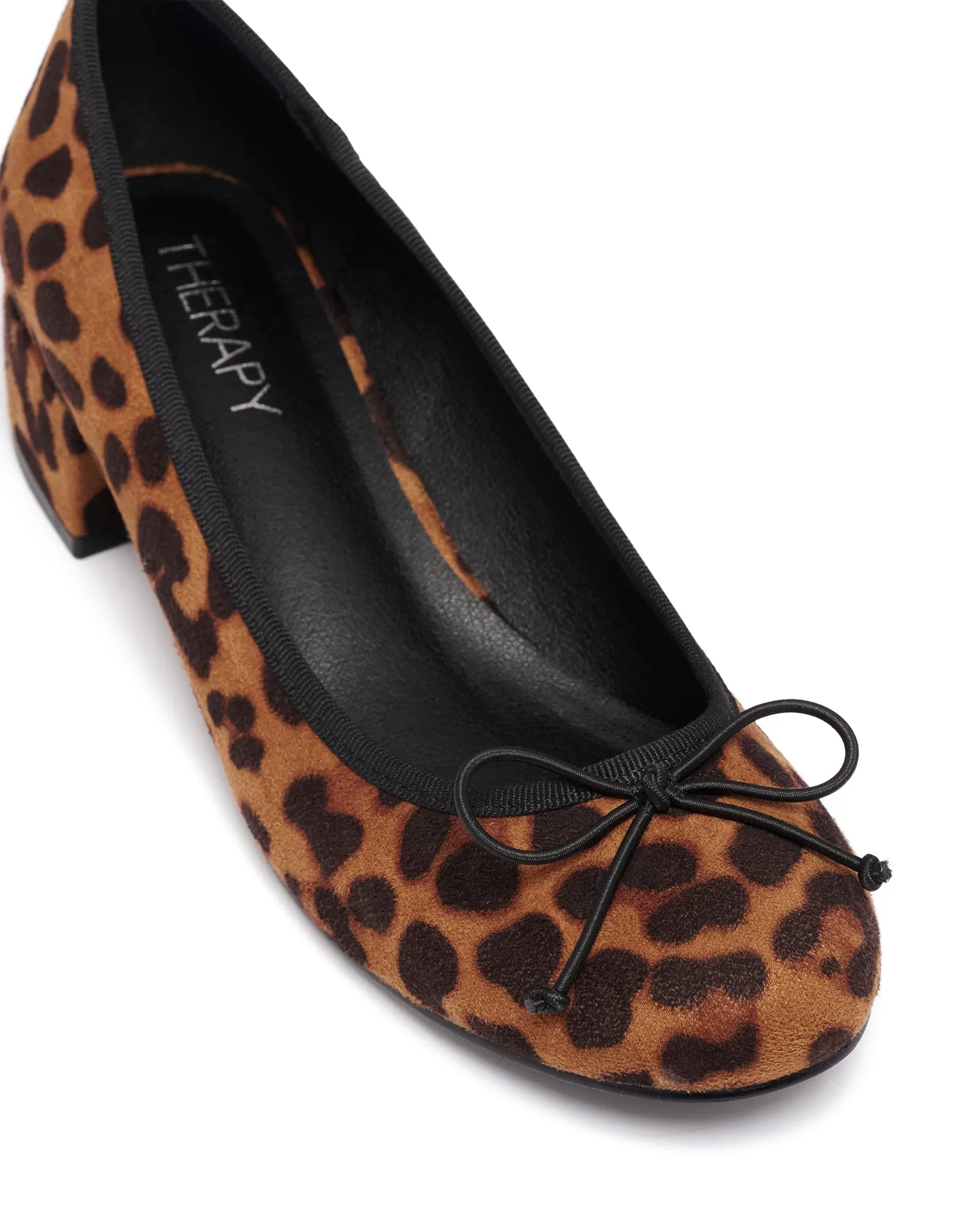 Diana Ballet Heel Leopard