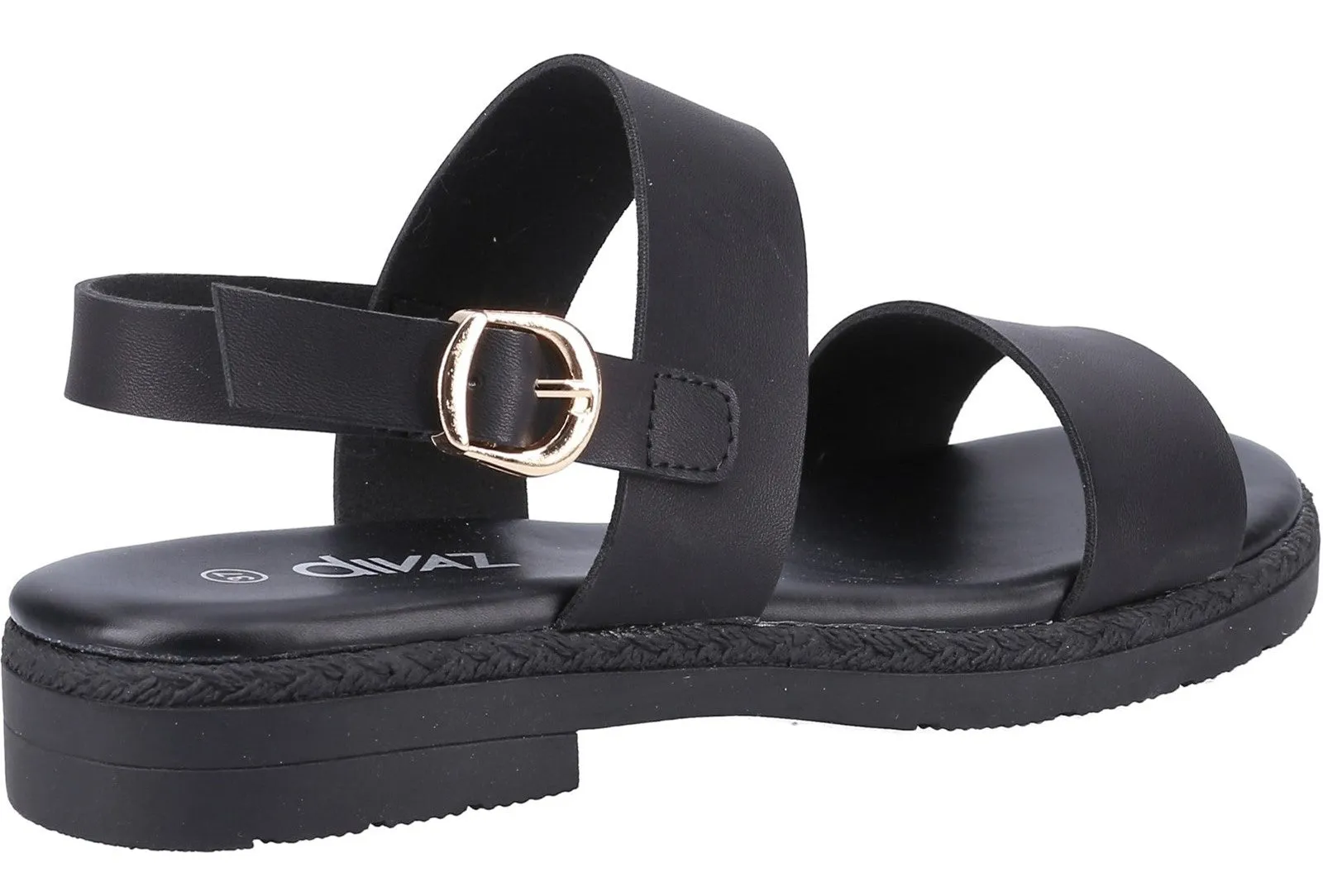 Divaz Mia Womens Buckle Fastening Sandal