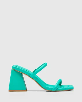 Drake Heels Turquoise