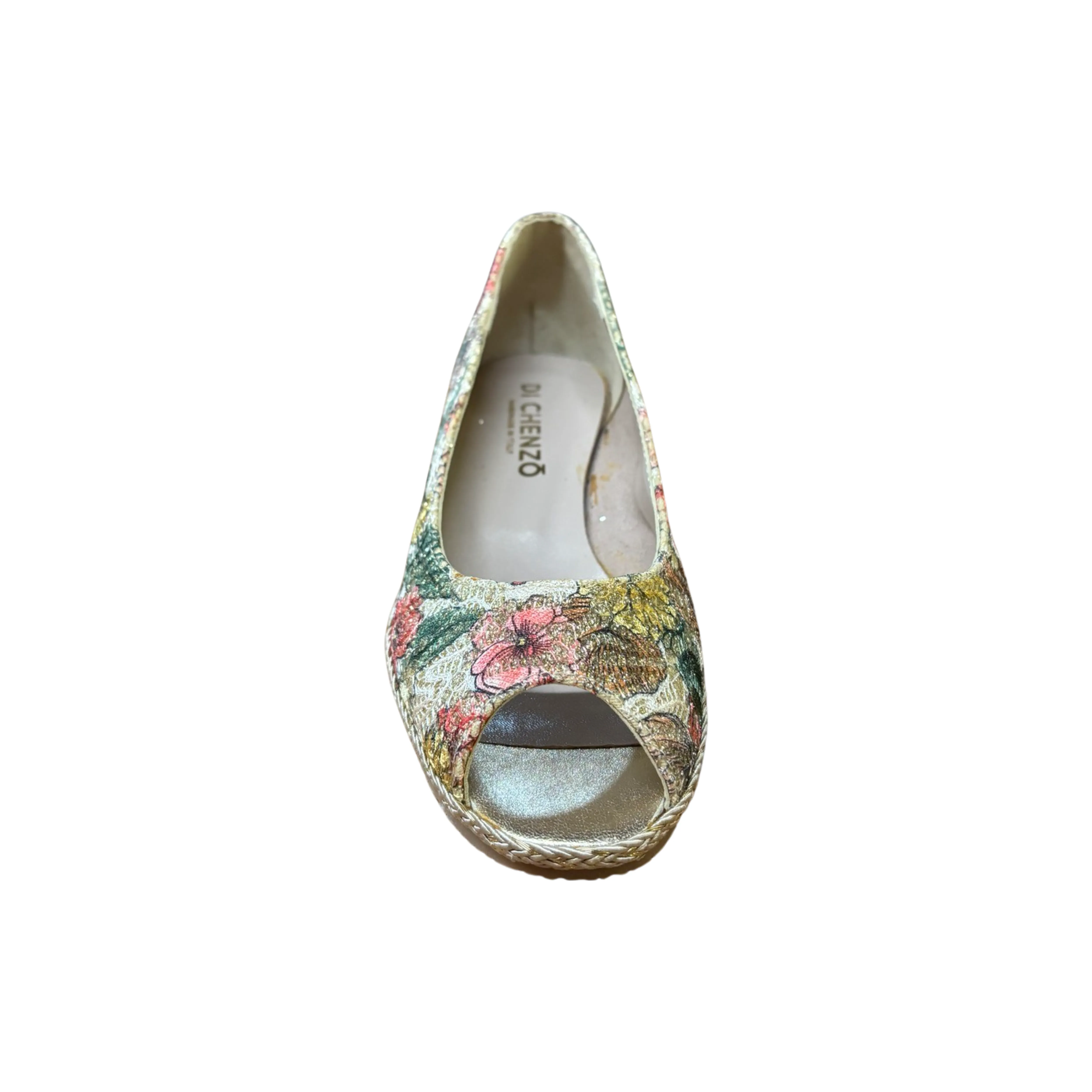 Emma927 Beige Multi Wedge