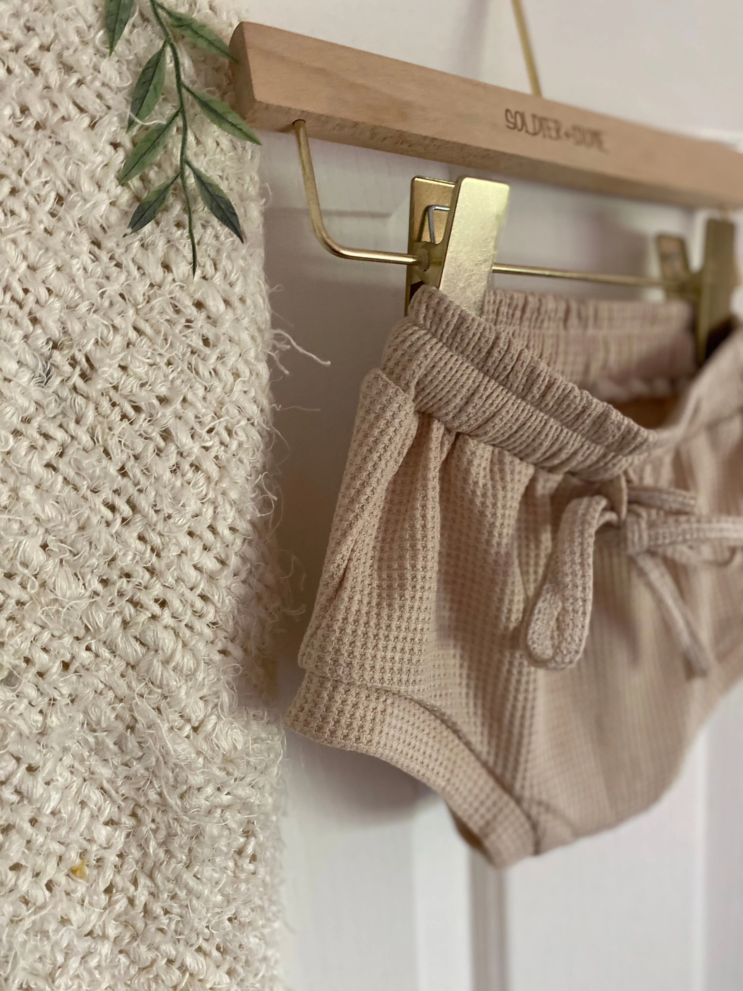 il Cotone Shorties: Beige