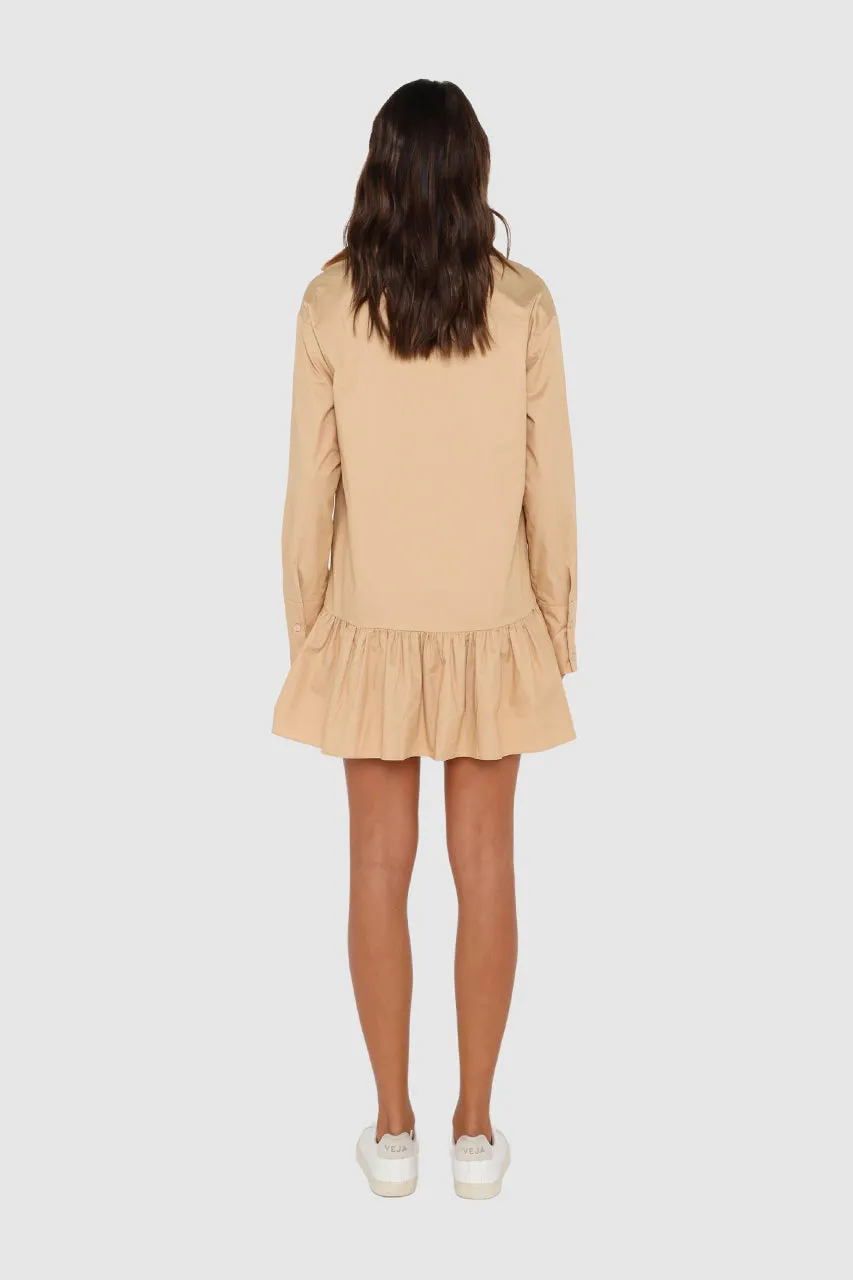 Kenna Mini Dress | Beige