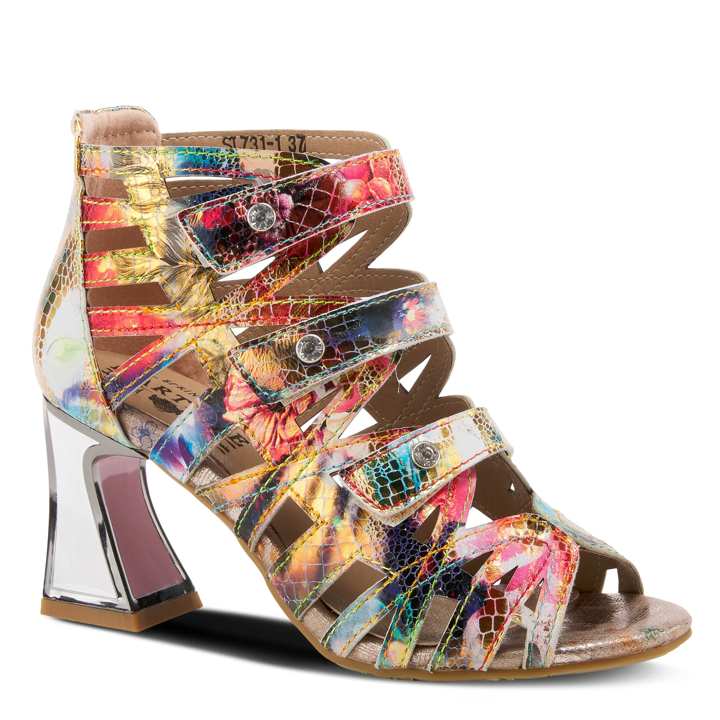 L'ARTISTE SOCIETY CLOSED BACK SANDALS