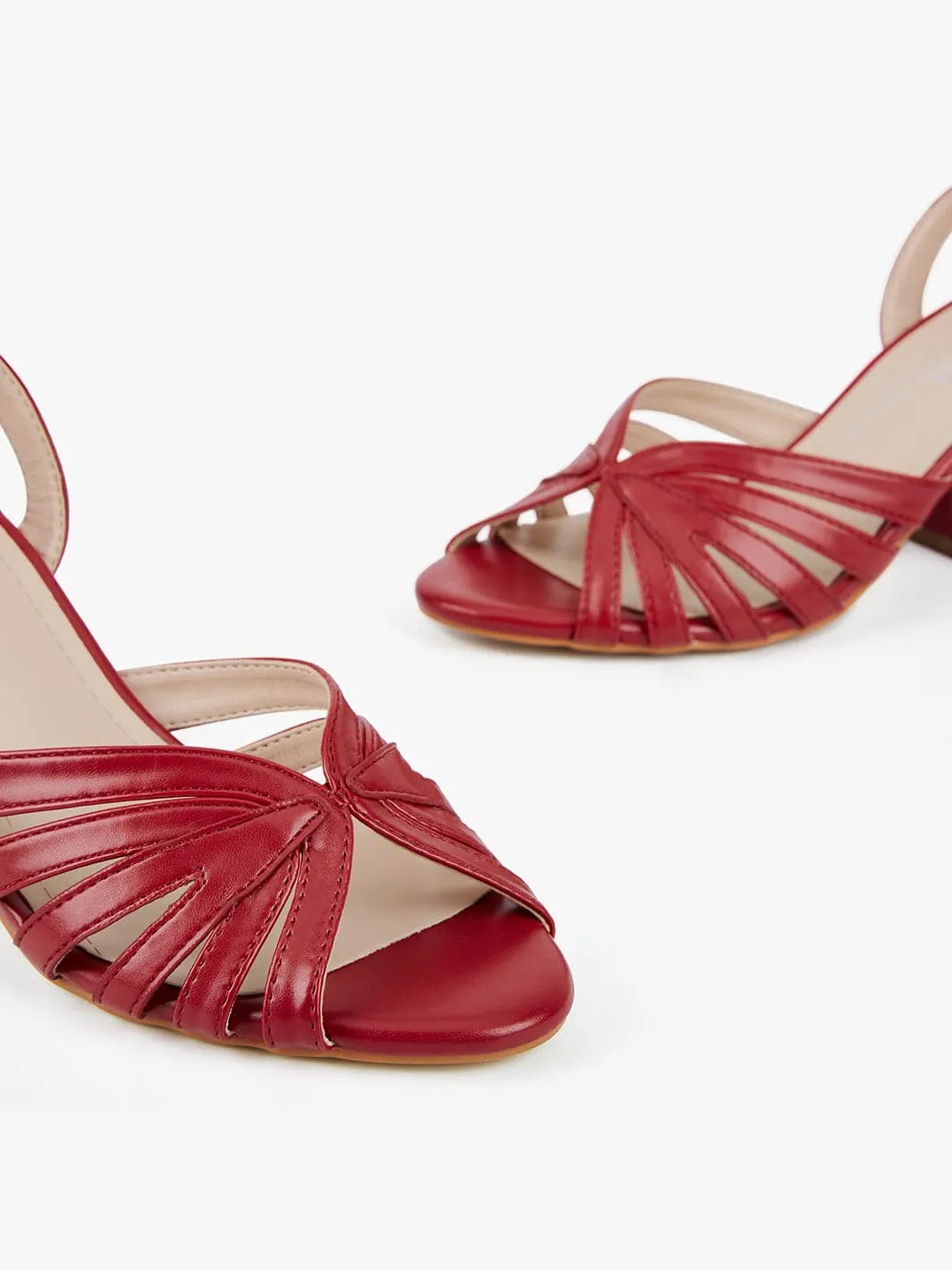 Moira Peep Toe Bow Sandals