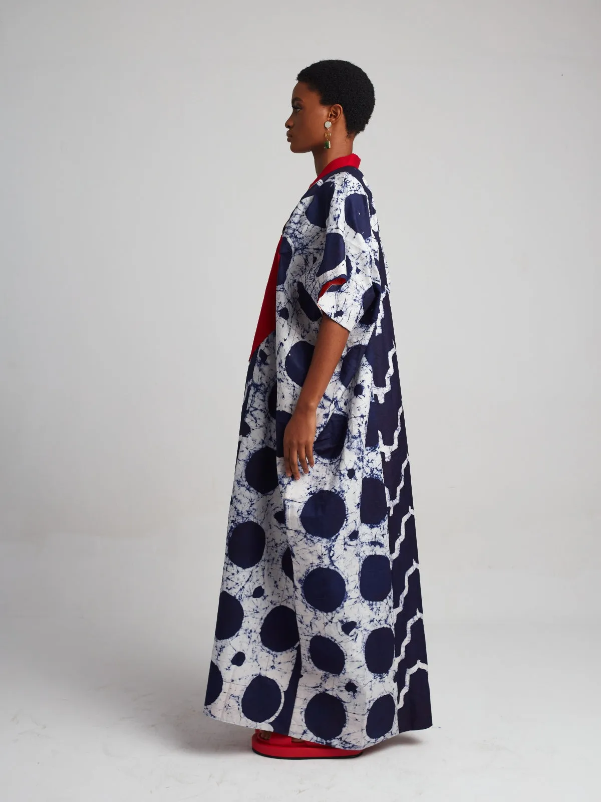 Navy Cotonou Dress