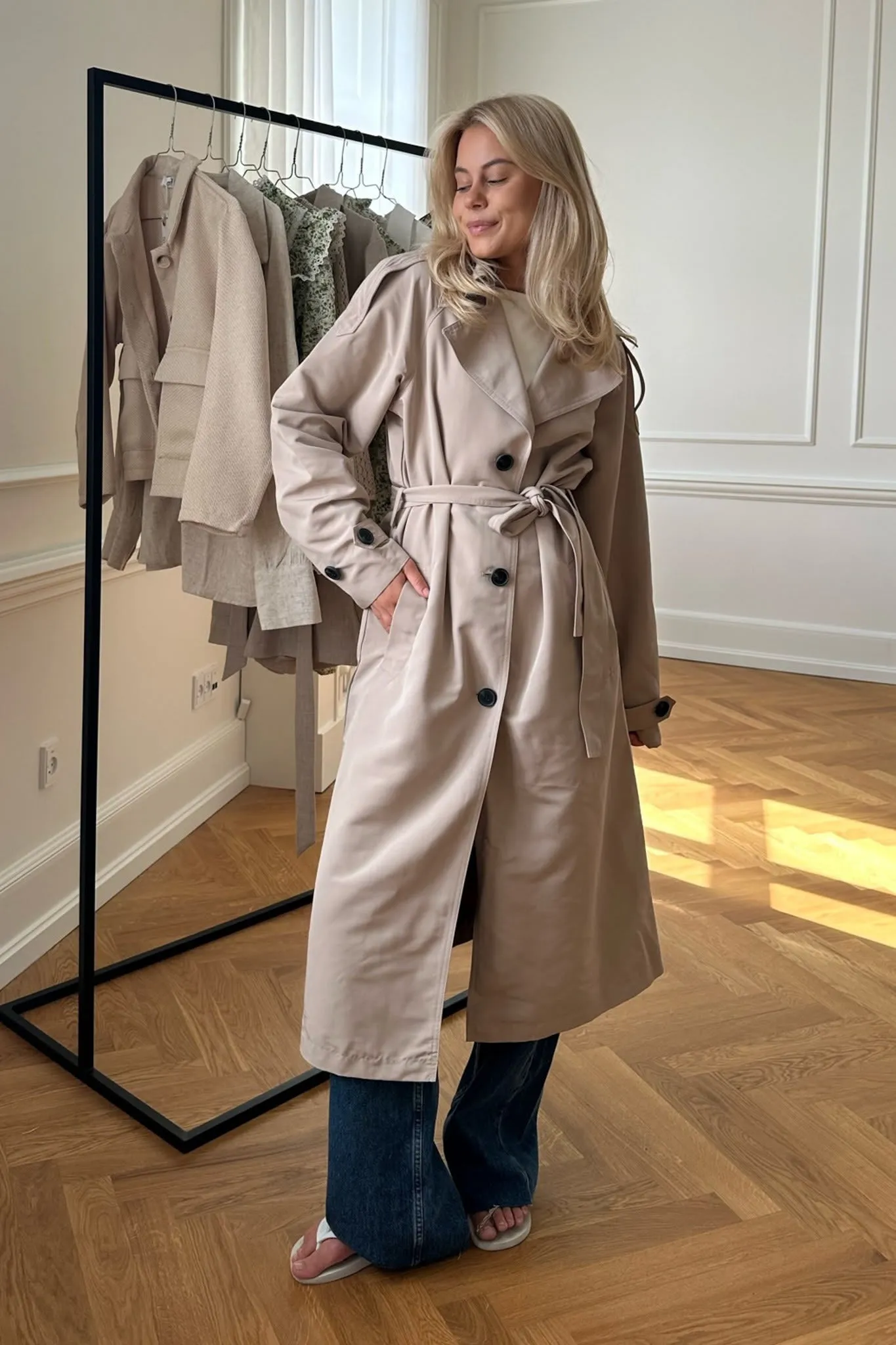 ONLDicte Trenchcoat - Beige