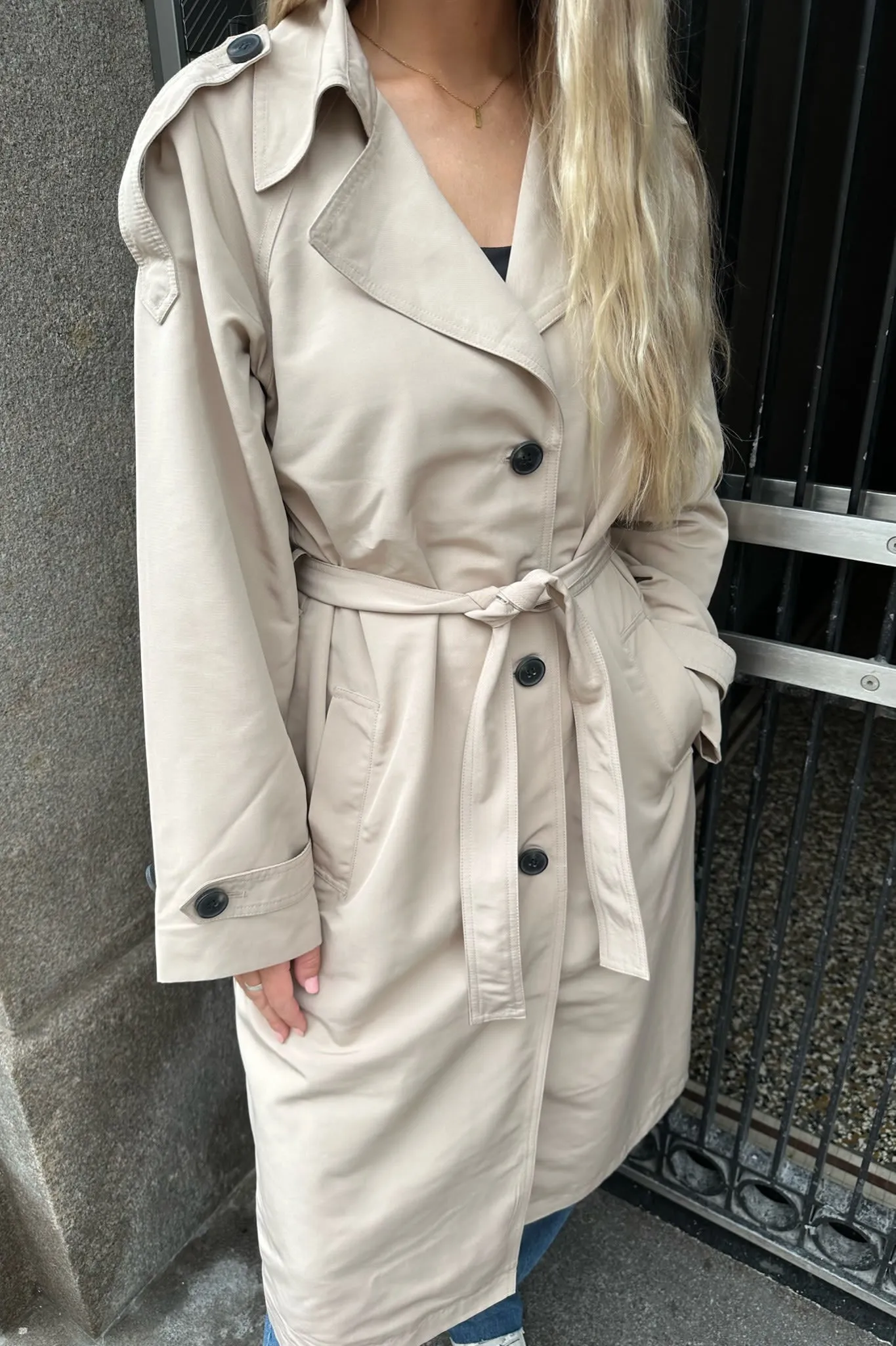 ONLDicte Trenchcoat - Beige