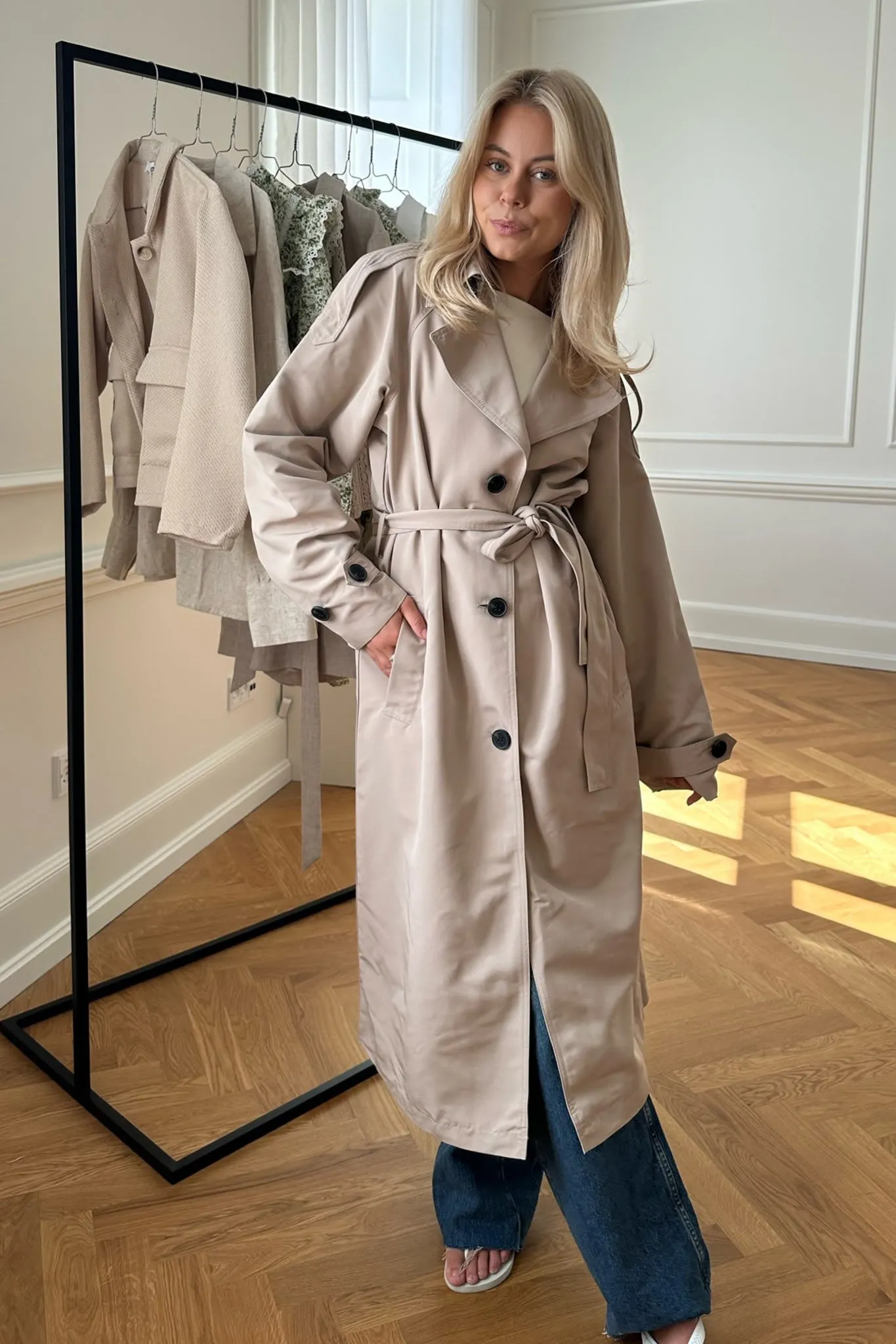 ONLDicte Trenchcoat - Beige