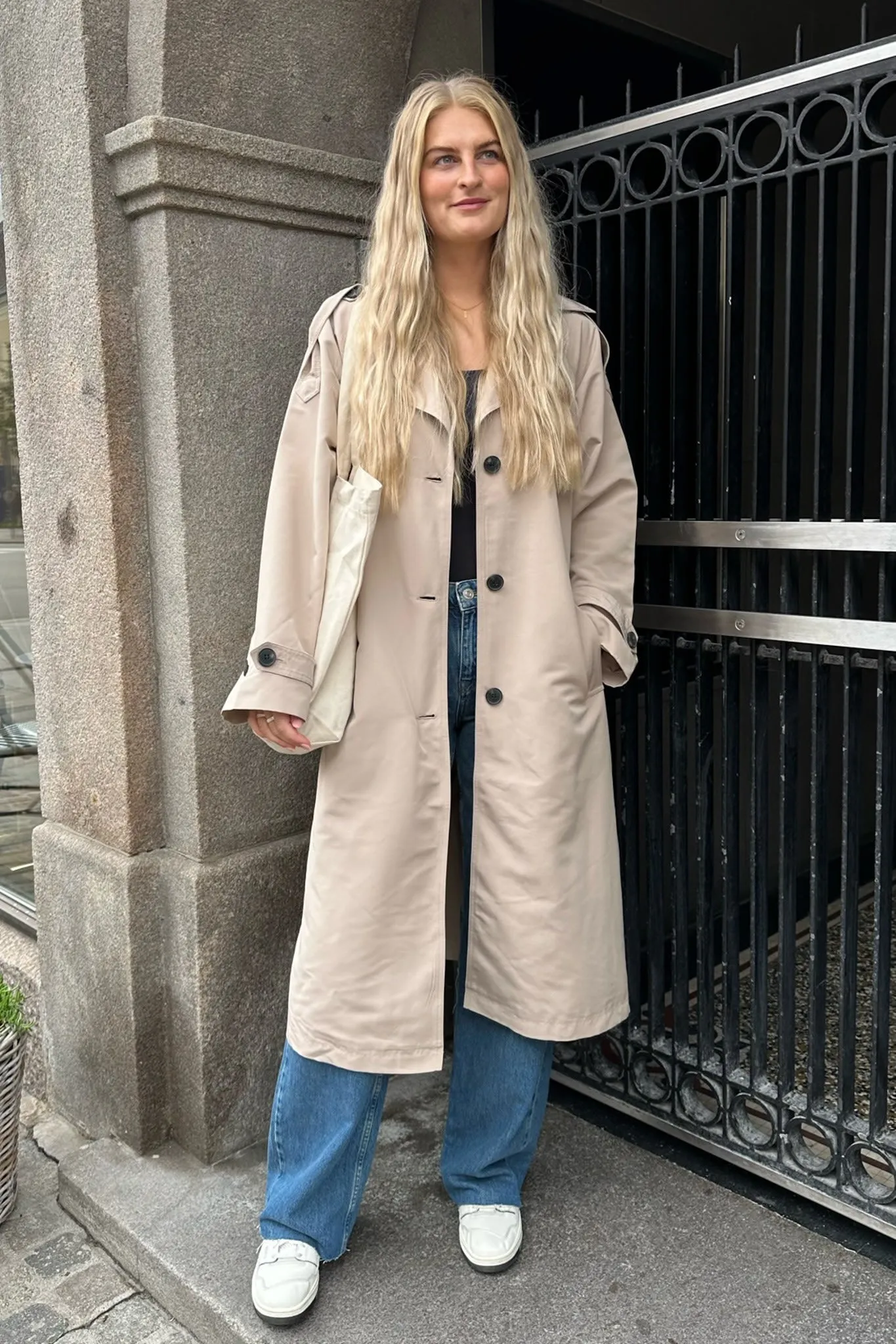 ONLDicte Trenchcoat - Beige