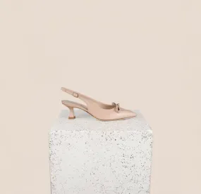 Pescara - Beige Nude Kitten Heels