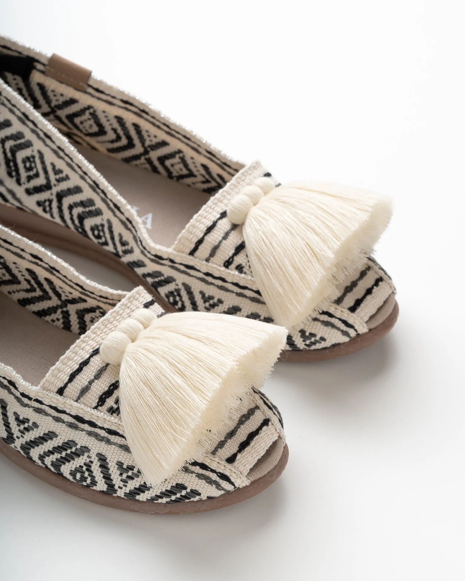 Rapsodia Silver Beige Espadrille