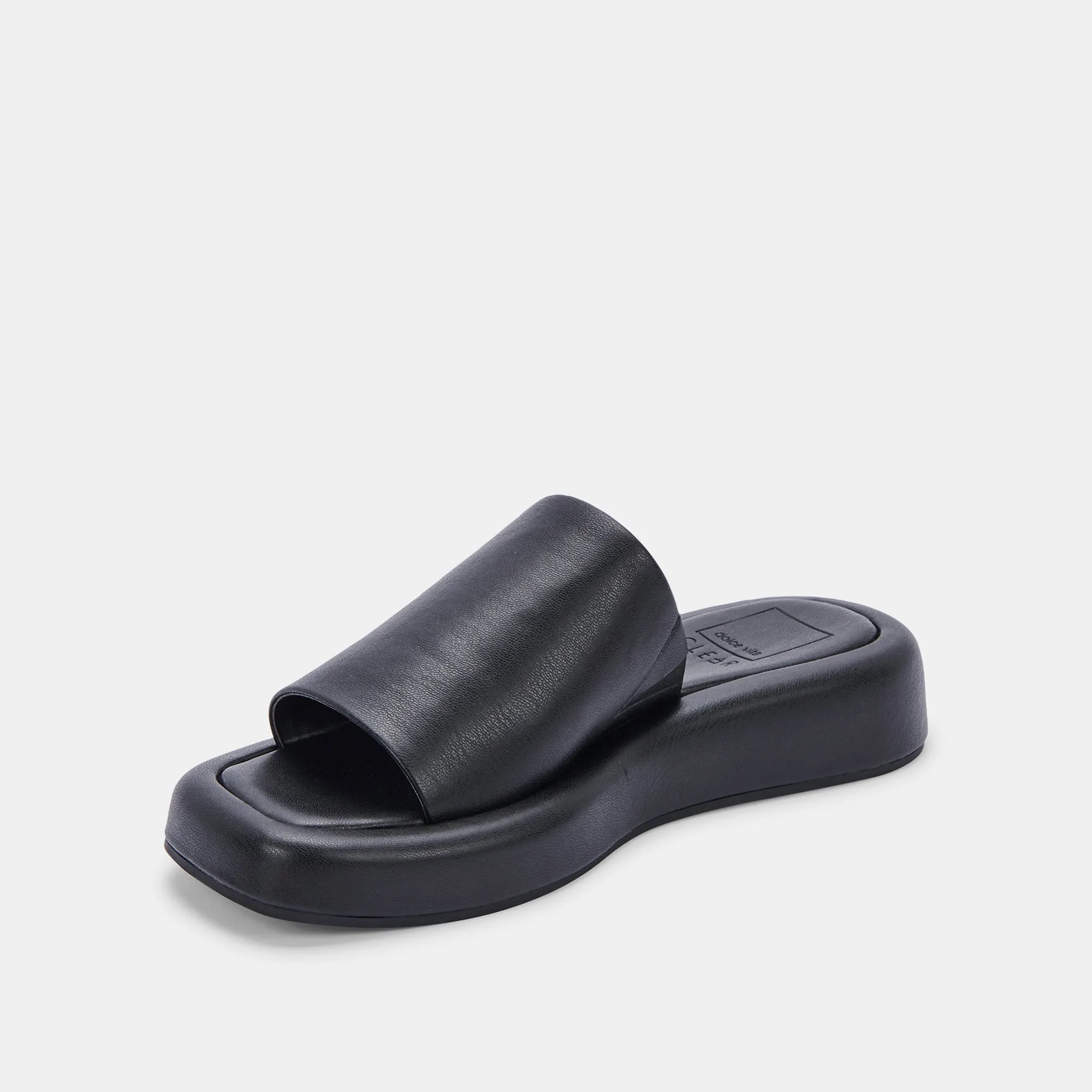 ROSCO SANDALS BLACK STELLA re:vita