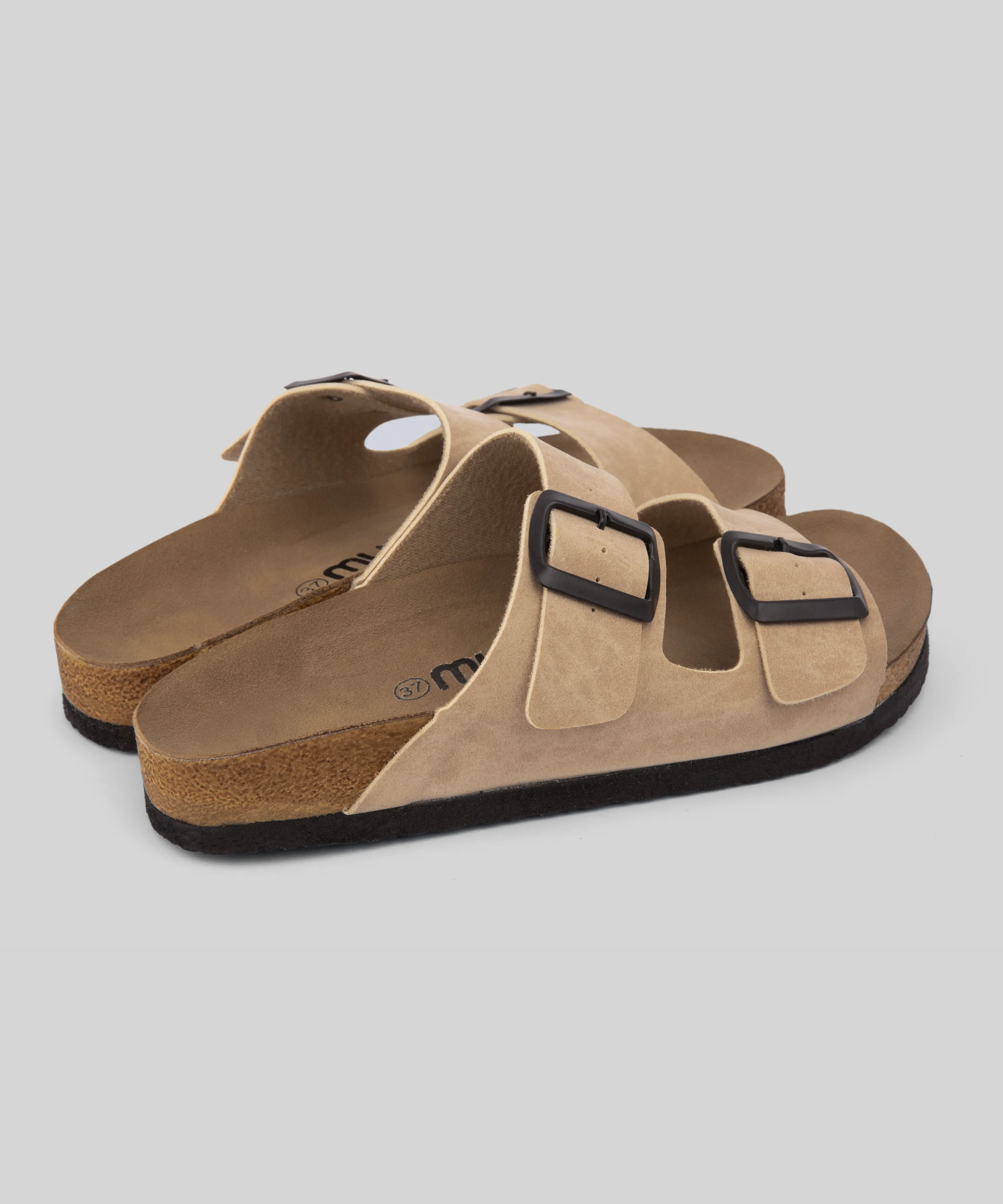 Sandalias Correa Beige