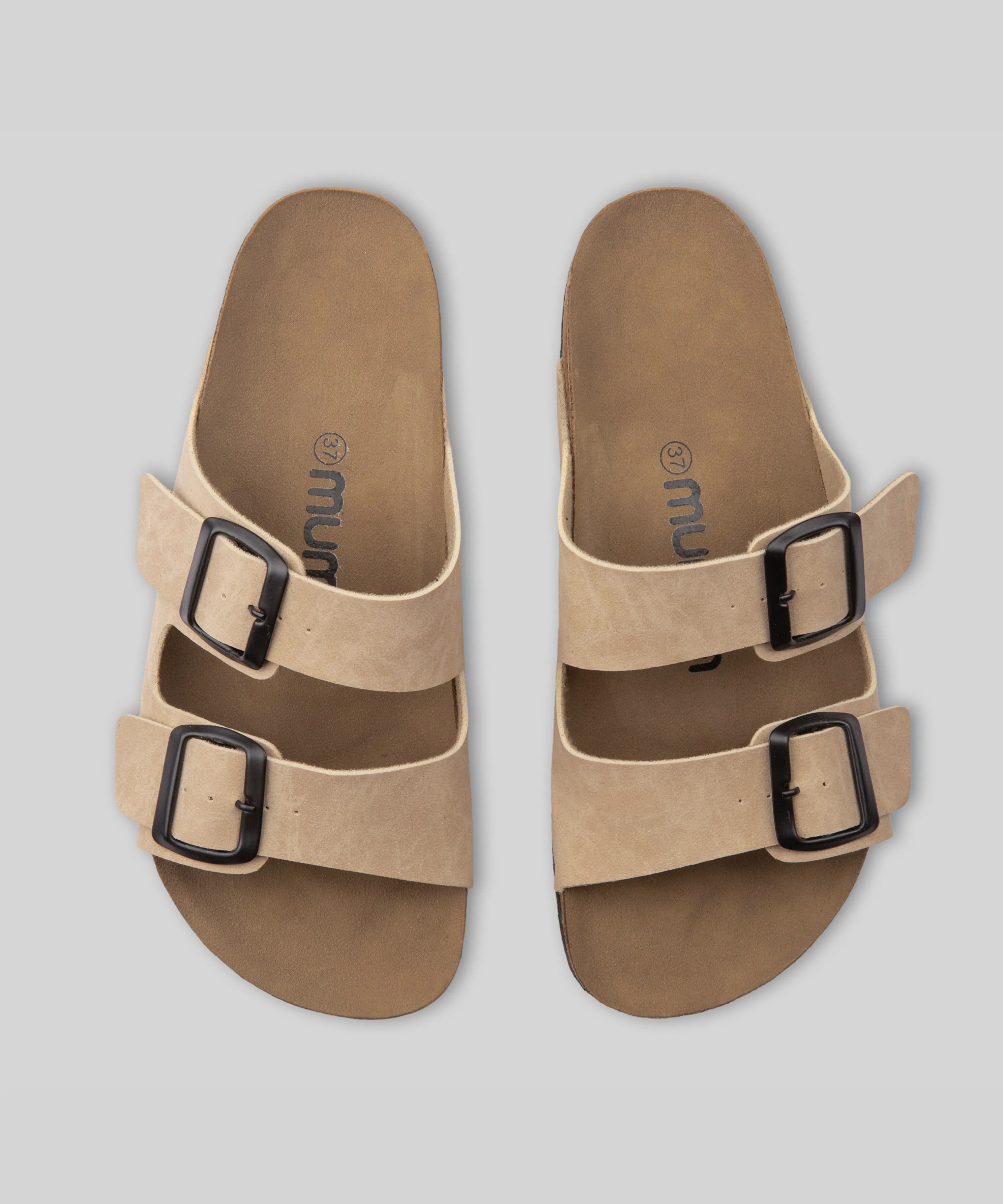 Sandalias Correa Beige