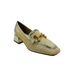 Serenity Beige Loafer Heel