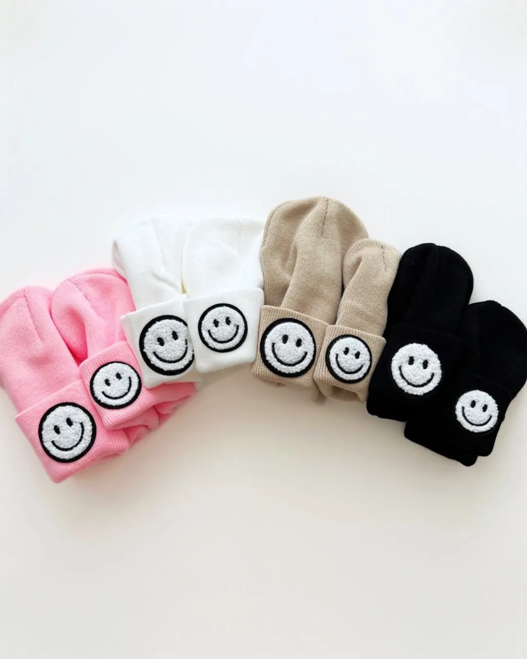 Smiley Beanie | Beige