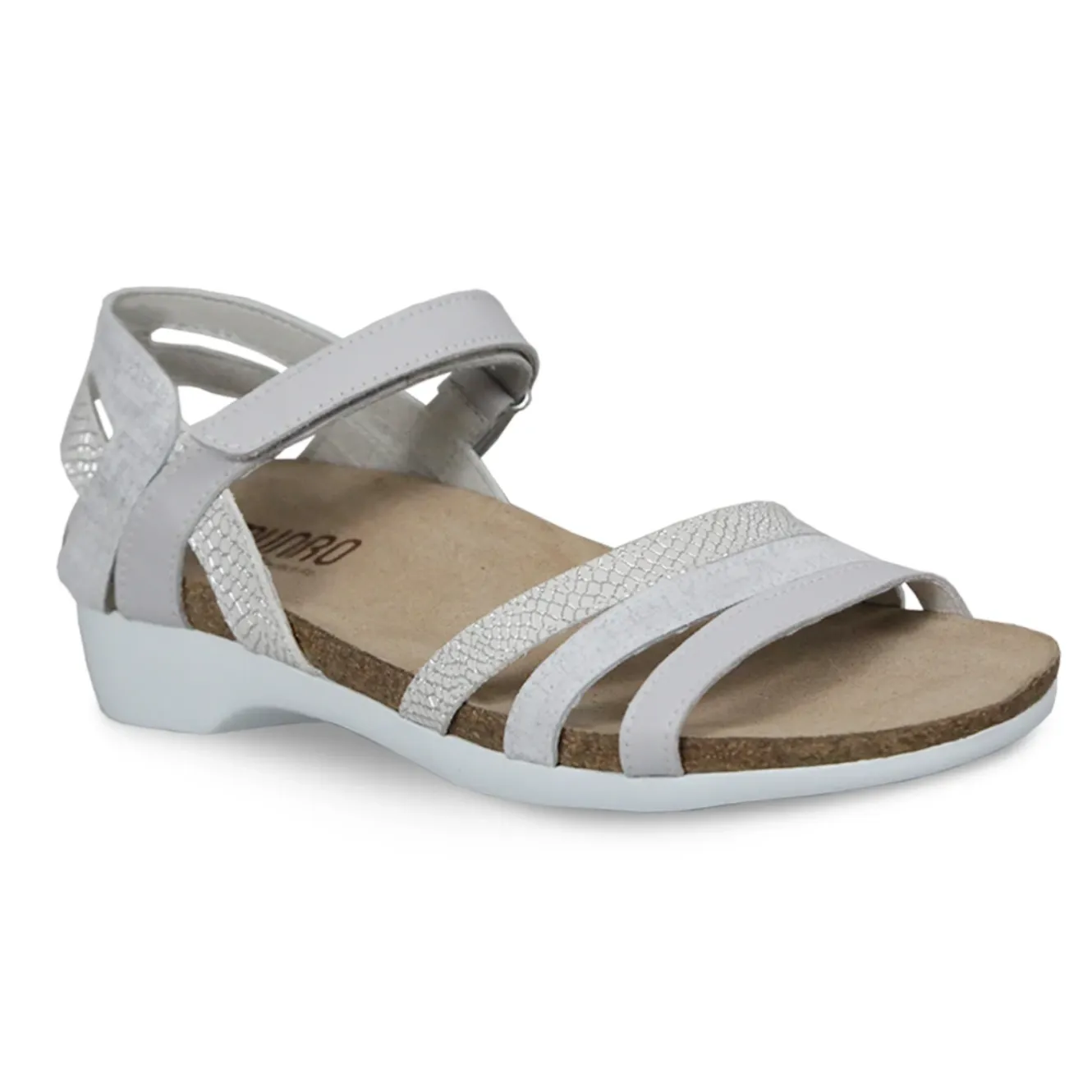 Summer White/Grey/Silver Sparkle Sandals