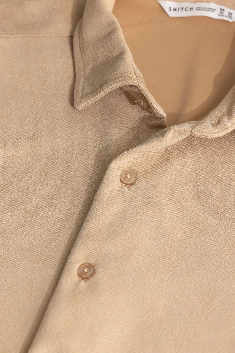 TwillThrive Beige Shirt