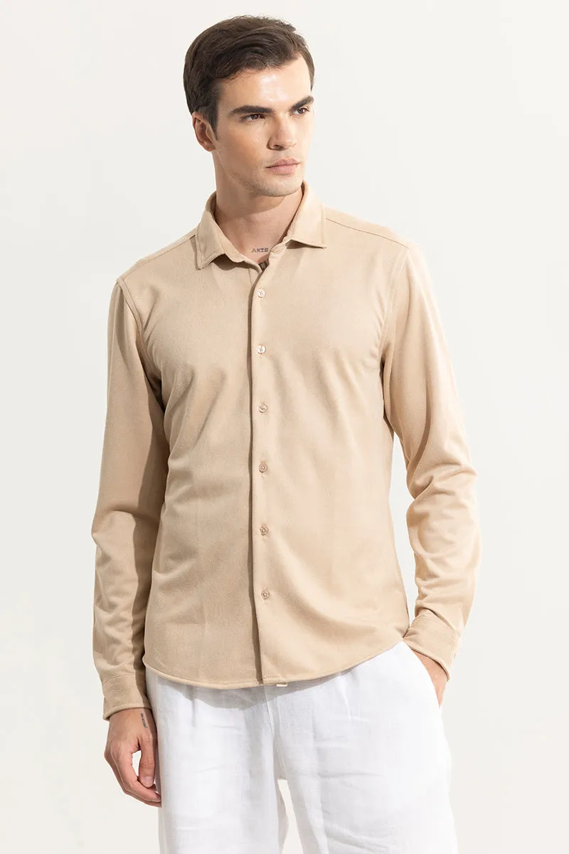 TwillThrive Beige Shirt