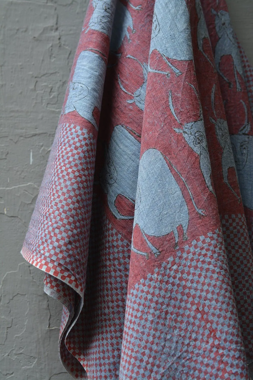 VACA - Block Printed Dupatta