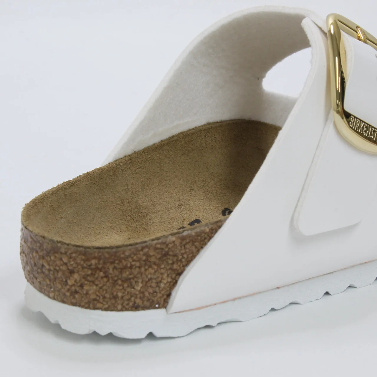 Womens Birkenstock Arizona Big Buckle White Patent