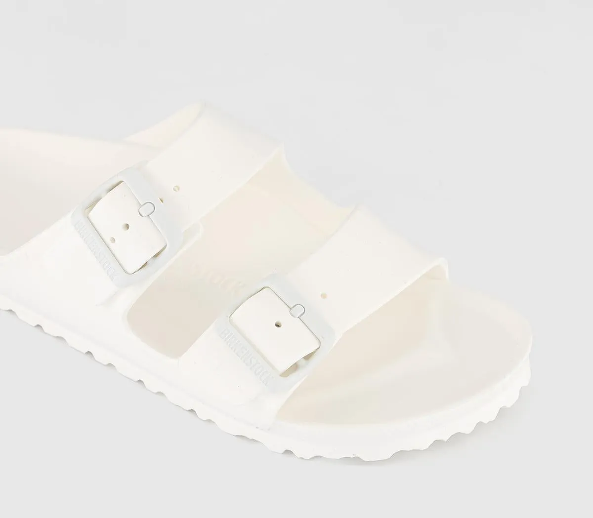 Womens Birkenstock Arizona Two Strap White Eva