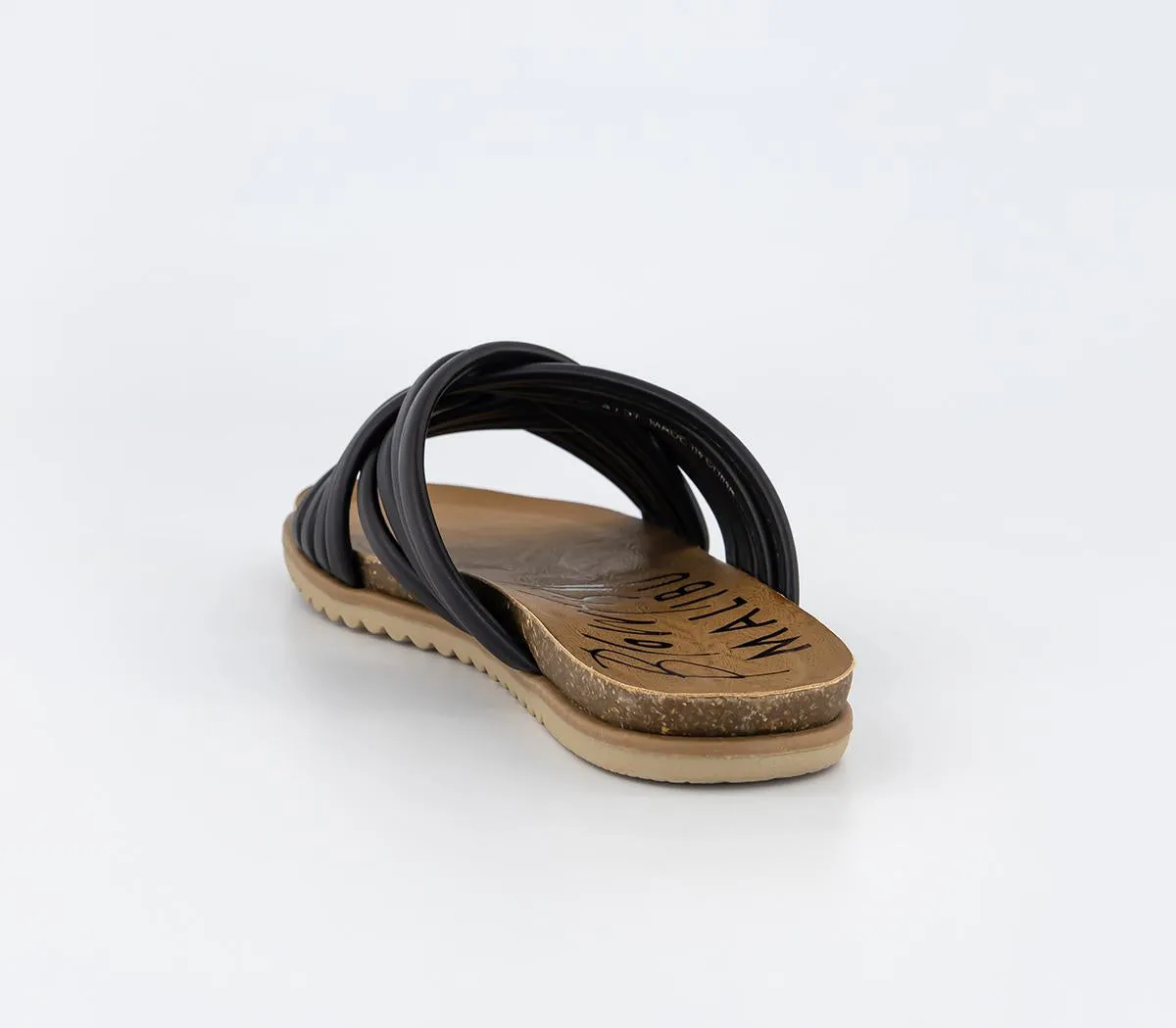 Womens Blowfish Malibu Myll Slides Black