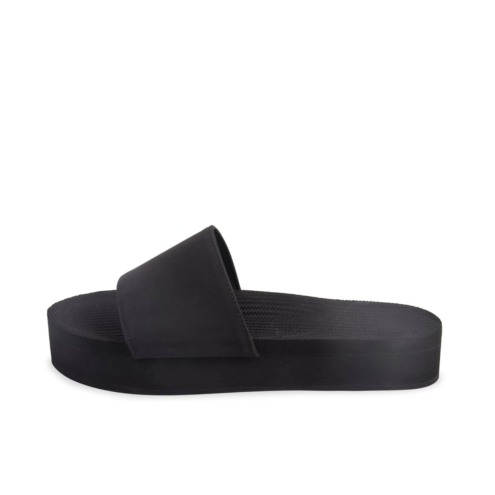 Women's Slide Platform - Black