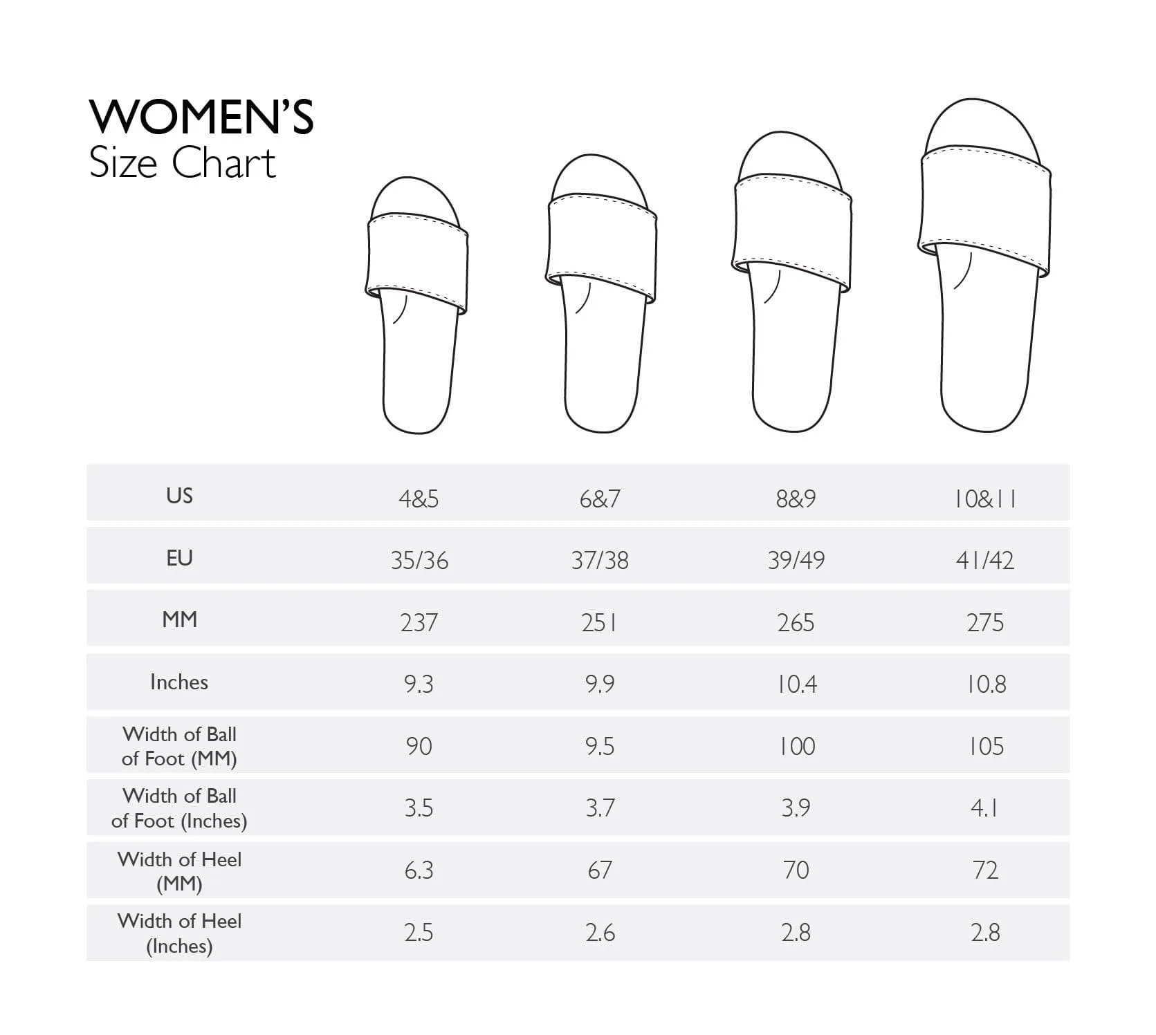 Women's Slide - Sea Salt